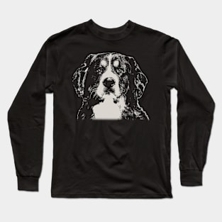 Berner Portraits Canine Couture, Stylish Statement Tee Collection Long Sleeve T-Shirt